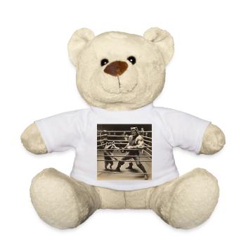 raton laveur / animal / photo / sauvage / drôle / voleur - Nounours - blanc - Devant