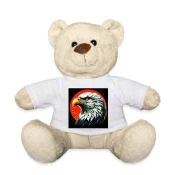 Bald Eagle - Teddy Bear - white - Front
