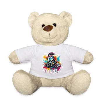 Spartan / Warrior / Fighter / Ancient / Sparta - Teddy Bear - white - Front