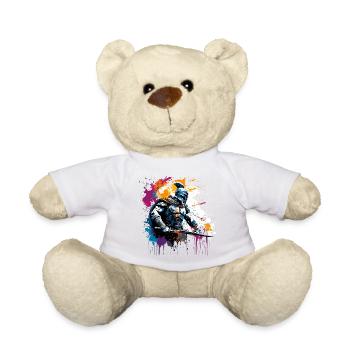Spartan / Warrior / Fighter / Ancient / Sparta - Teddy Bear - white - Front
