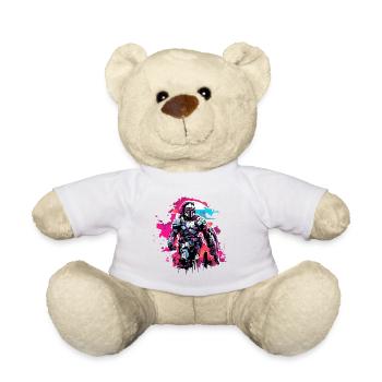 Spartan / Warrior / Fighter / Ancient / Sparta - Teddy Bear - white - Front