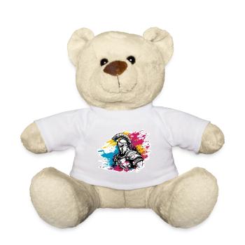 Spartan / Warrior / Fighter / Ancient / Sparta - Teddy Bear - white - Front