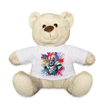 Spartan / Warrior / Fighter / Ancient / Sparta - Teddy Bear - white - Front