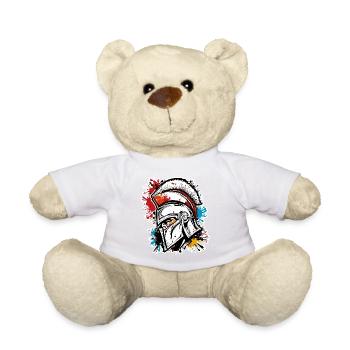 Spartan / Warrior / Fighter / Ancient / Sparta - Teddy Bear - white - Front