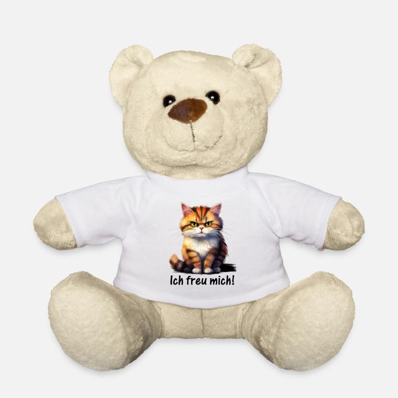 I look forward to! ♥ EmotiCatz - Teddy Bear - white