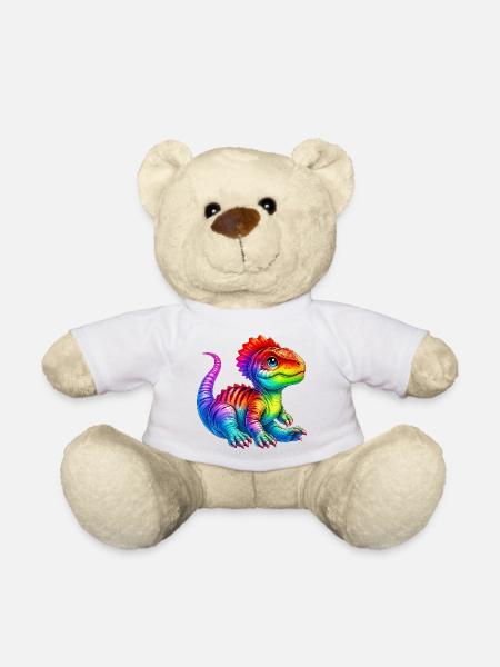 Dinosaurier - Teddy - Weiß