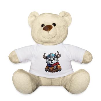 Ours en peluche / Peluche / Animal en peluche / Idée cadeau - Nounours - blanc - Devant