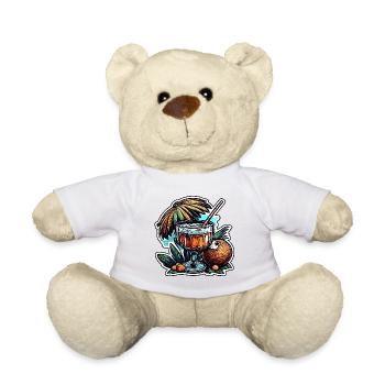 Cocktail / Bar / Mixing / Drink / Exotic / Club - Teddy Bear - white - Front