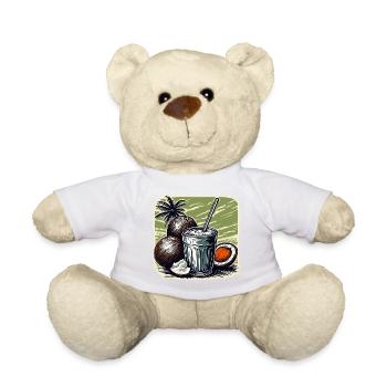 Cocktail / Bar / Mixing / Drink / Exotic / Club - Teddy Bear - white - Front