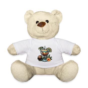 Cocktail / Bar / Mixing / Drink / Exotic / Club - Teddy Bear - white - Front