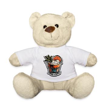 Cocktail / Bar / Mixing / Drink / Exotic / Club - Teddy Bear - white - Front