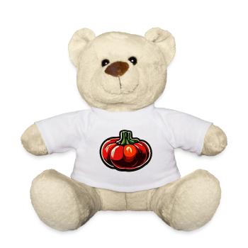 Food / Fruit / Market / Vitamins / Design - Teddy Bear - white - Front