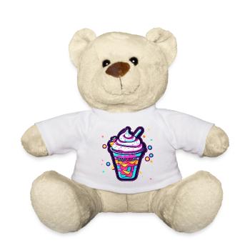 Eiscreme / Sorbet / Gelato / Sommer / Sonne - Teddy - Weiß - Vorne
