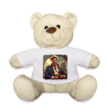 Sailor / Ship's Crew / Deckhand / Anchor - Teddy Bear - white - Front