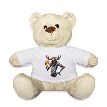 Wendigo / böser Geist / Besitzergreifend / Horror - Teddy - Weiß - Vorne