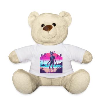 Wendigo / Evil Spirit / Possessive / Horror - Teddy Bear - white - Front