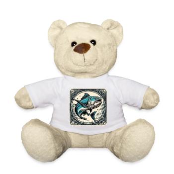 Fish / Animal / Aquarium / Water / Pond / Lake - Teddy Bear - white - Front