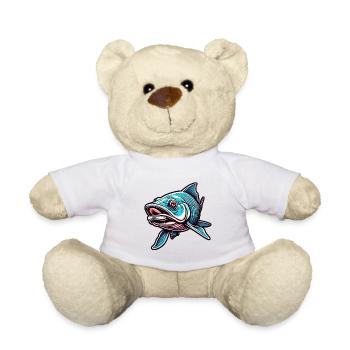 Fish / Animal / Aquarium / Water / Pond / Lake - Teddy Bear - white - Front