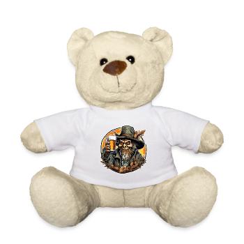 Vogelscheuche / Erntehelfer / Maisfeld / Feld - Teddy - Weiß - Vorne