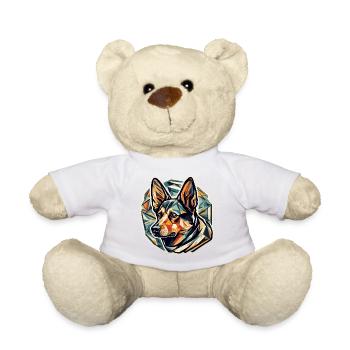 Chien / Animal / Animal de compagnie / Poilu / Berger allemand - Nounours - blanc - Devant