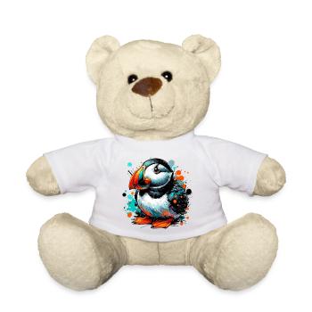 Papageitaucher - Teddy - Weiß - Vorne