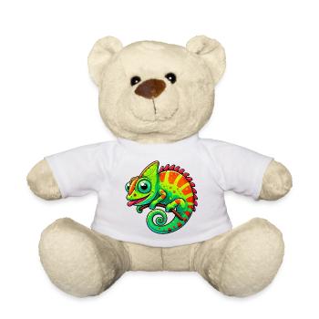 Chameleon - Teddy Bear - white - Front