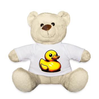 Duckling Duck Duck - Teddy Bear - white - Front