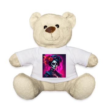 La Catrina/ Tattoo / Mexico / Skull / Skull - Teddy Bear - white - Front