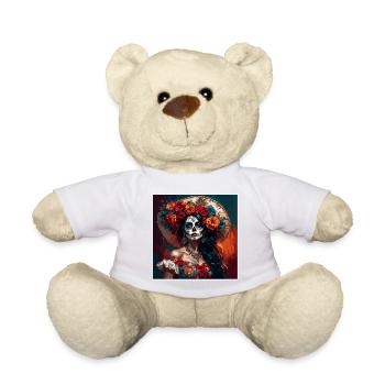La Catrina/ Tattoo / Mexico / Skull / Skull - Teddy Bear - white - Front
