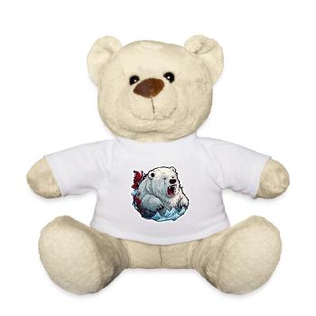 Polar Bear / Animal / Norpol / Winter / Childlike / Cute - Teddy Bear - white - Front