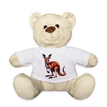 Kangaroo - Teddy Bear - white - Front