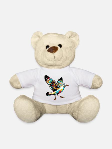 Mouette - Nounours - blanc