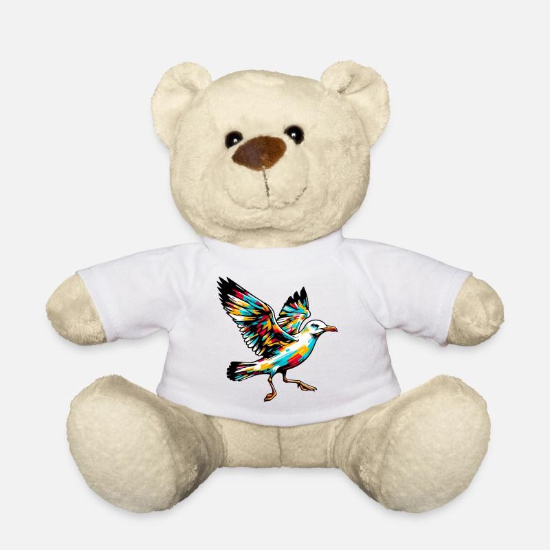 Mouette - Nounours - blanc