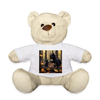 Mutter Eichhörnchen und ihr Baby Kanada - Teddy - Weiß - Vorne