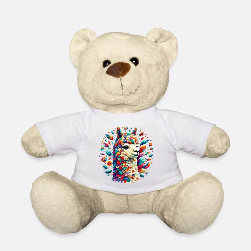Alpaka - Teddy - Weiß