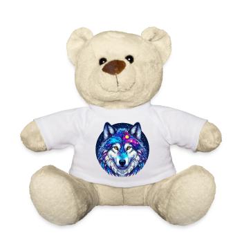 Wolf - Teddy - Weiß - Vorne