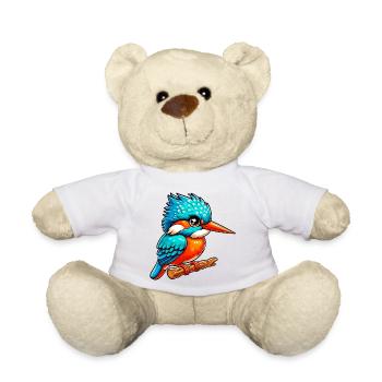 Kingfisher - Teddy Bear - white - Front
