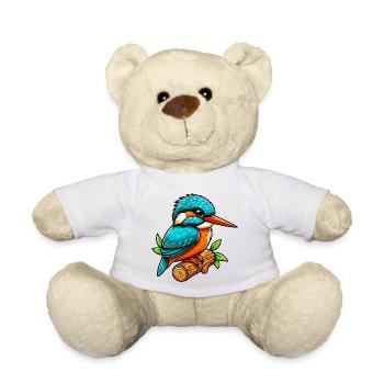 Kingfisher - Teddy Bear - white - Front