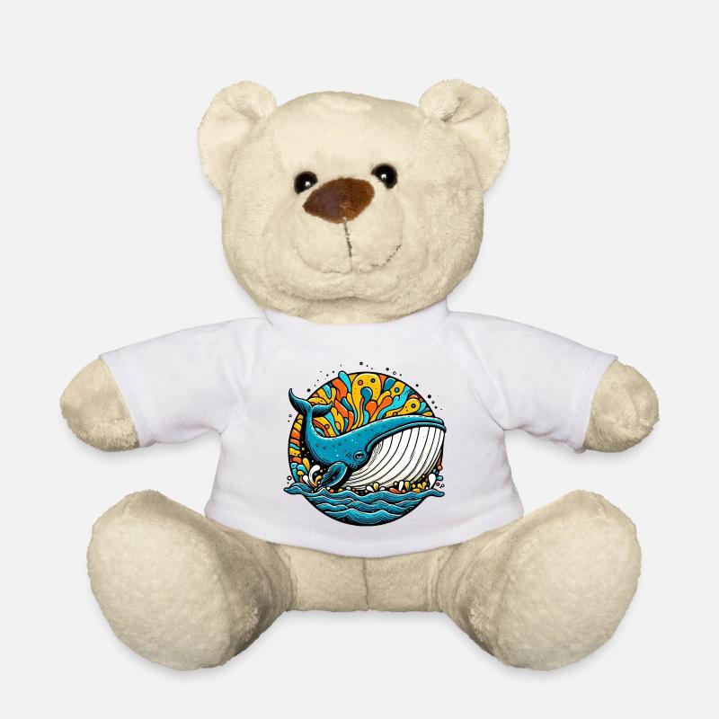 Baleine - Nounours - blanc
