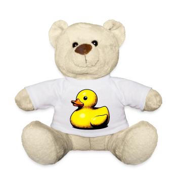 Caneton Canard Canard - Nounours - blanc - Devant
