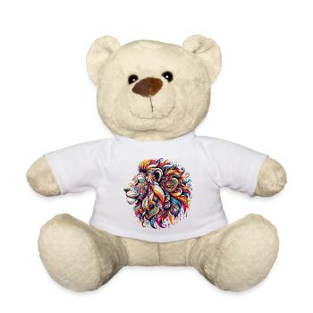 Löwe - Teddy - Weiß - Vorne