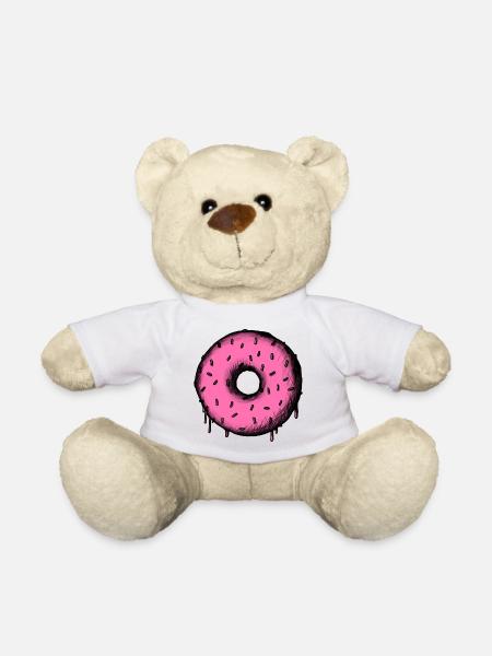 Delicious Donut Circle - Teddy - Weiß