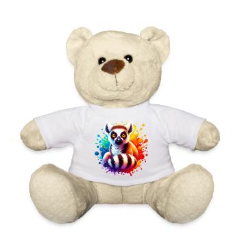 Lémurien - Nounours - blanc - Devant
