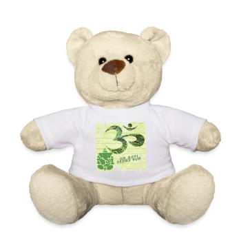OM avec Ganesha E 35 - Nounours - blanc - Devant