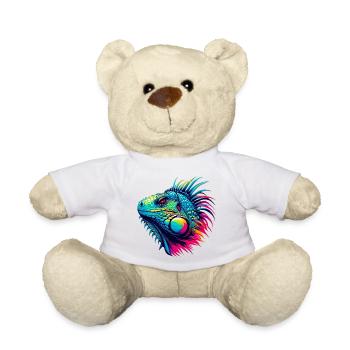 Iguana - Teddy Bear - white - Front
