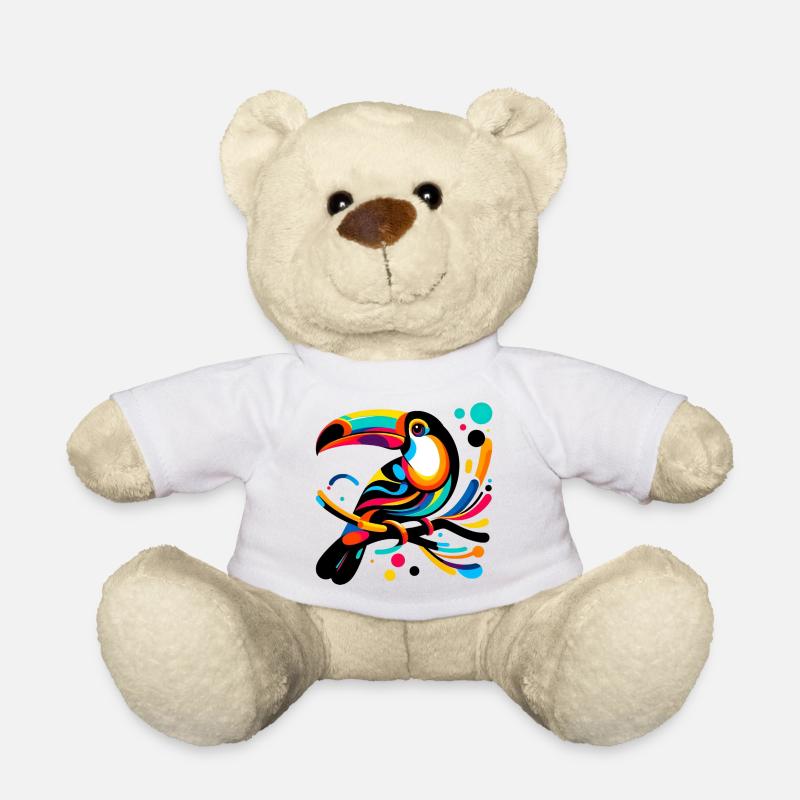 Tukan - Teddy - Weiß