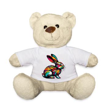 Kaninchen - Teddy - Weiß - Vorne