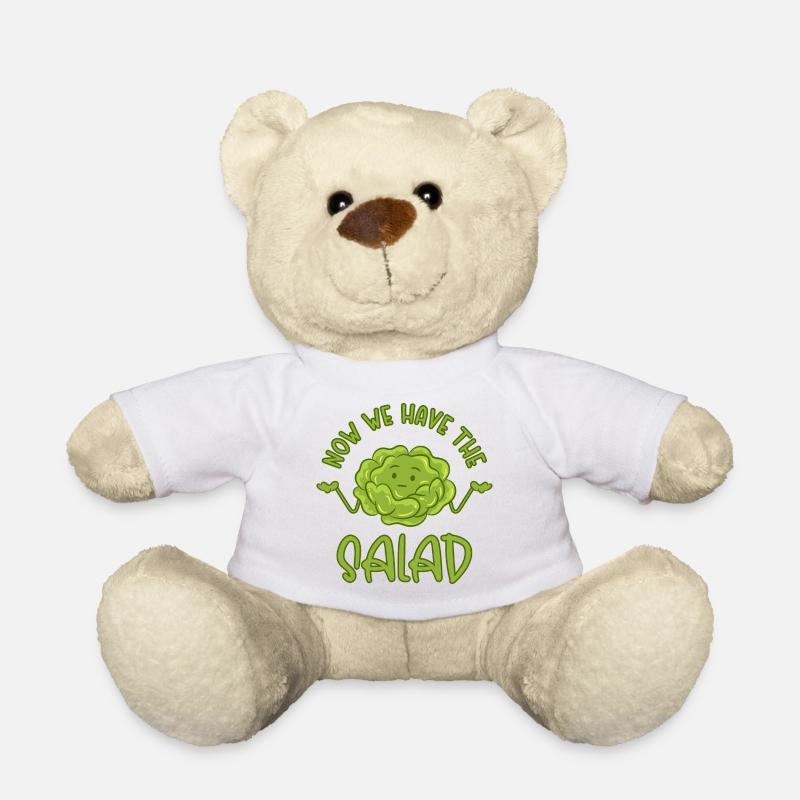 Now we have the salad - Teddy - Weiß
