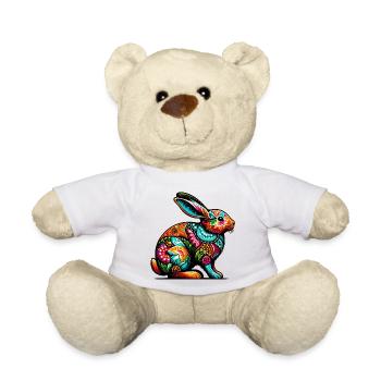 Kaninchen - Teddy - Weiß - Vorne