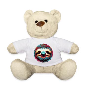 Faultier - Teddy - Weiß - Vorne
